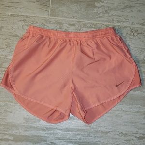 Pink nike shorts